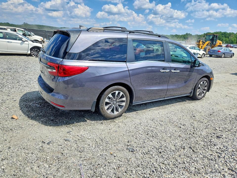 59965116 :رقم المزاد ، 5FNRL6H72NB036719 vin ، 2022 Honda Odyssey مزاد بيع
