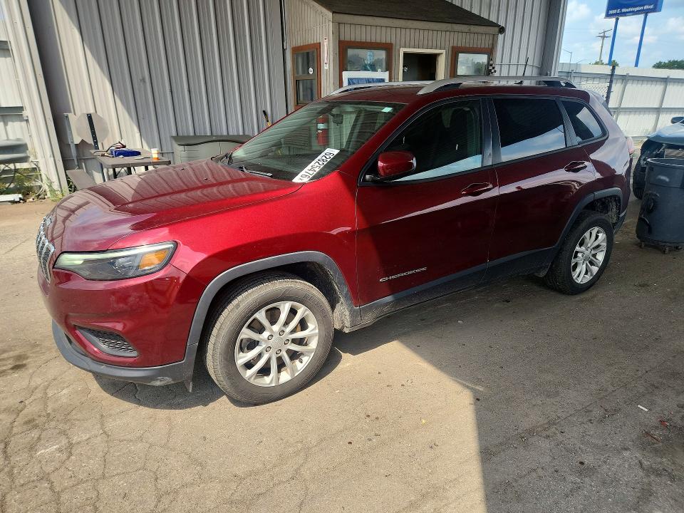 62825476 :رقم المزاد ، 1C4PJLCB1LD656991 vin ، 2020 Jeep Cherokee مزاد بيع