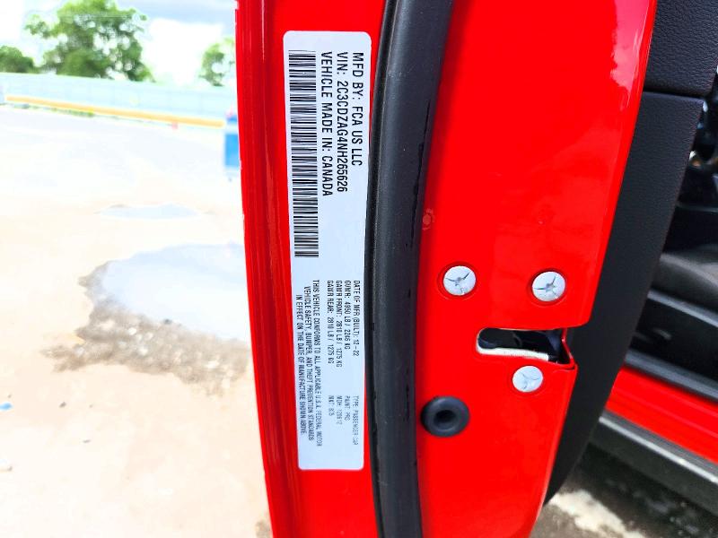 Продаж на аукціоні авто 2022 Dodge Challenger, vin: 2C3CDZAG4NH265626, номер лоту: 59785686