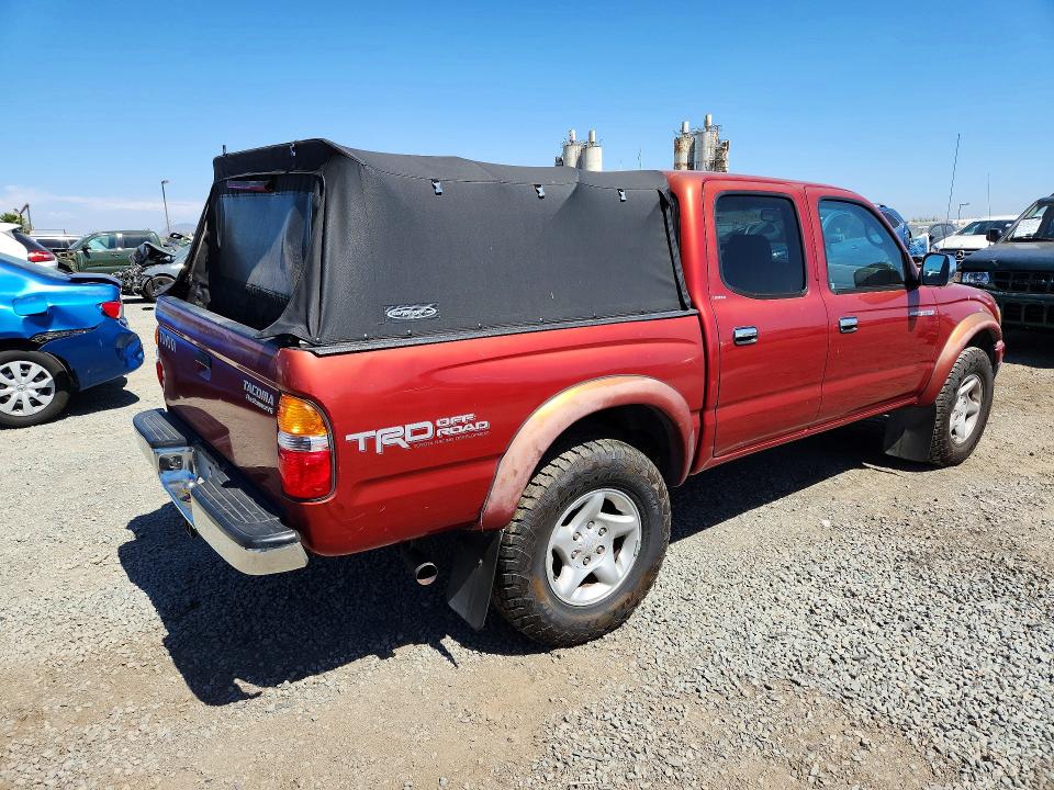 2001 Toyota Tacoma მანქანა იყიდება აუქციონზე, vin: 5TEGN92NX1Z858980, აუქციონის ნომერი: 61065906