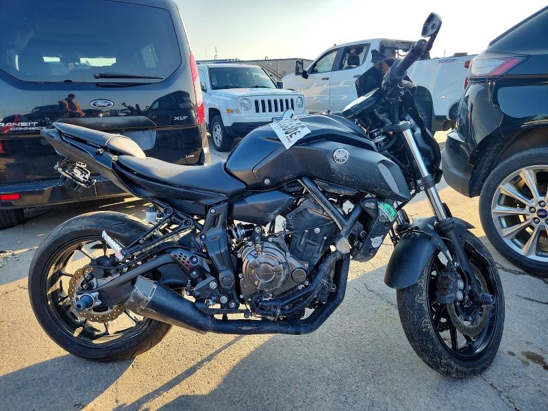 2019 Yamaha Mt07 მანქანა იყიდება აუქციონზე, vin: JYARM27E9KA005618, აუქციონის ნომერი: 59682536