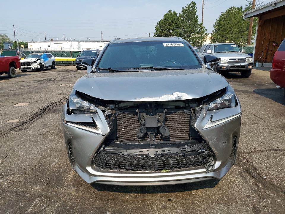 2017 Lexus Nx 200t მანქანა იყიდება აუქციონზე, vin: JTJBARBZ4H2124789, აუქციონის ნომერი: 54160776