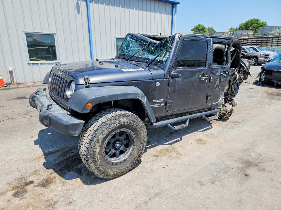 63312486 :رقم المزاد ، 1C4BJWDG9HL535953 vin ، 2017 Jeep Wrangler Unlimited مزاد بيع