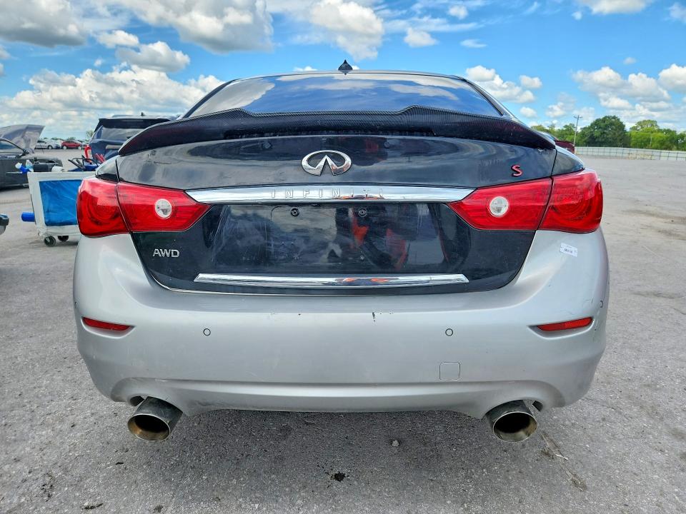 Продаж на аукціоні авто 2014 Infiniti Q50, vin: JN1BV7ARXEM682260, номер лоту: 60717486
