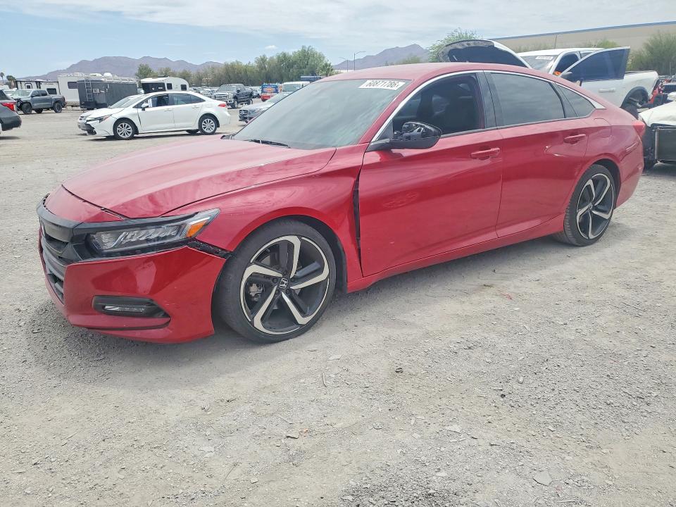 Auction sale of the 2018 Honda Accord, vin: 1HGCV1F38JA160646, lot number: 60871786