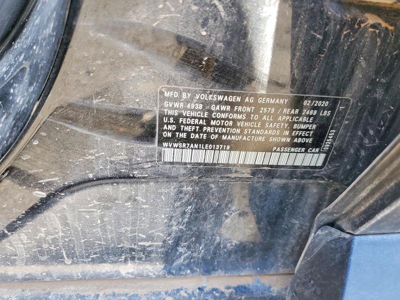 51512866 :رقم المزاد ، WVWSR7AN1LE013719 vin ، 2020 Volkswagen Arteon مزاد بيع