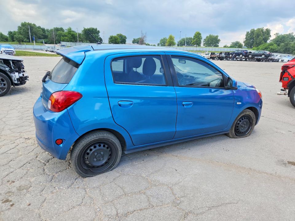 2015 Mitsubishi Mirage მანქანა იყიდება აუქციონზე, vin: ML32A3HJ5FH060292, აუქციონის ნომერი: 61146996
