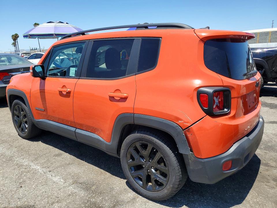 2017 Jeep Renegade მანქანა იყიდება აუქციონზე, vin: ZACCJABB9HPF64153, აუქციონის ნომერი: 61638146