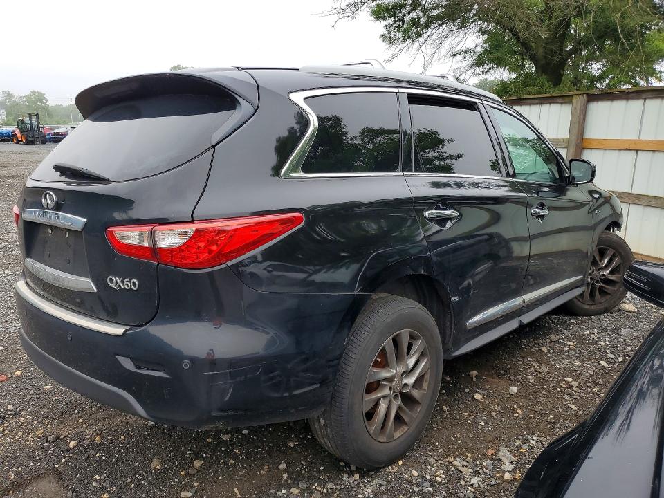 2014 Infiniti Qx60 მანქანა იყიდება აუქციონზე, vin: 5N1AL0MMXEC538148, აუქციონის ნომერი: 58530116