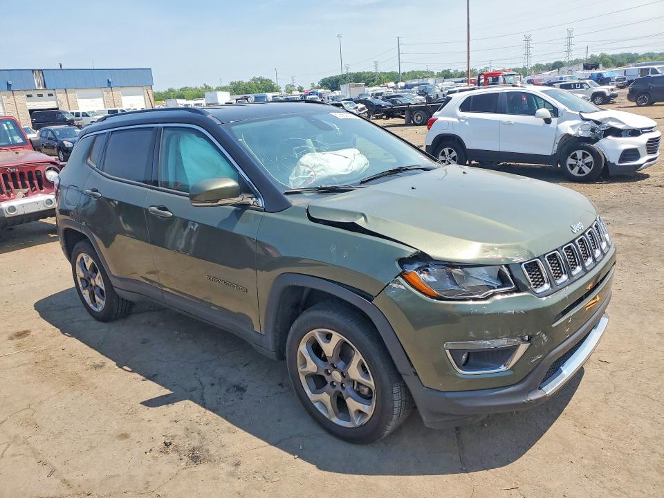 2019 Jeep Compass მანქანა იყიდება აუქციონზე, vin: 3C4NJDCB4KT826511, აუქციონის ნომერი: 60689506