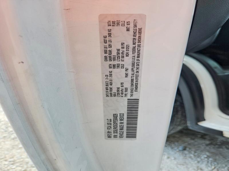 Aukcja sprzedaży 2023 Ram Promaster 2500, vin: 3C6LRVDGXPE504829, numer aukcji: 70540666