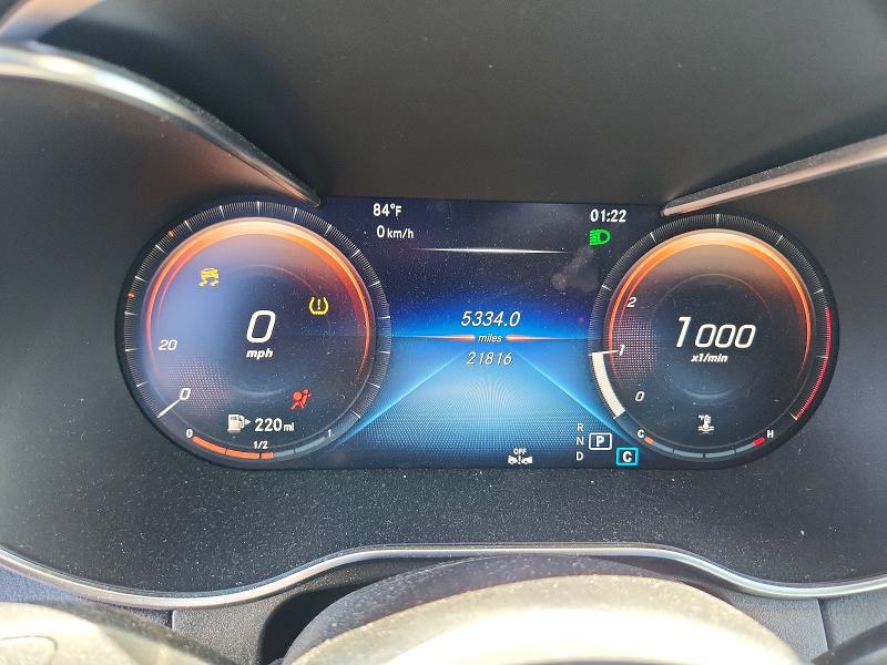 2022 Mercedes-benz Glc მანქანა იყიდება აუქციონზე, vin: W1N0G8EB9NG110699, აუქციონის ნომერი: 63024586