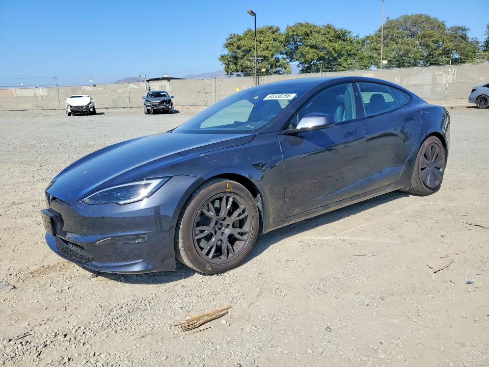 2023 Tesla Model S მანქანა იყიდება აუქციონზე, vin: 5YJSA1E55PF529200, აუქციონის ნომერი: 60588256