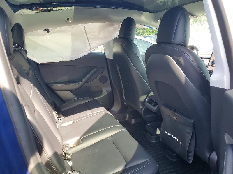 58607186 :رقم المزاد ، 7SAYGDEE7NF344995 vin ، 2022 Tesla Model Y مزاد بيع