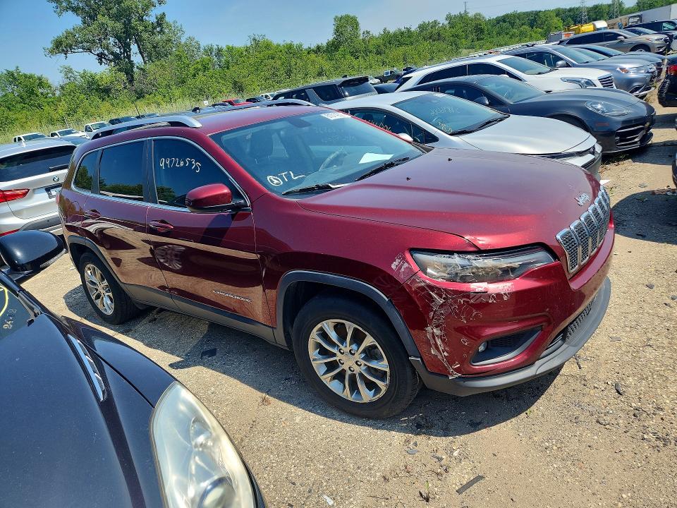 Продажа на аукционе авто 2019 Jeep Cherokee, vin: 1C4PJLLB4KD165149, номер лота: 61014206