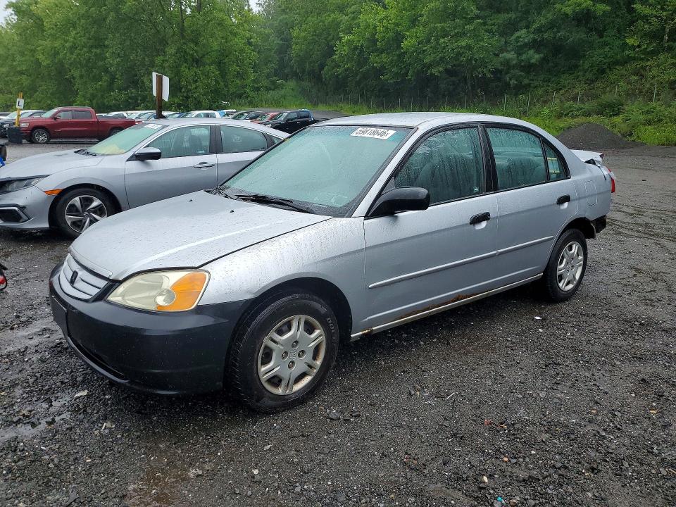 59818646 :رقم المزاد ، 2HGES16541H603282 vin ، 2001 Honda Civic مزاد بيع