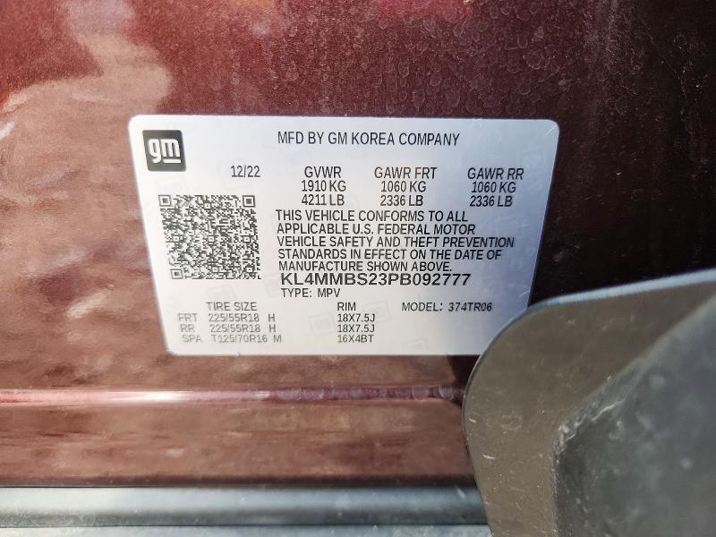 Продаж на аукціоні авто 2023 Buick Encore Gx, vin: KL4MMBS23PB092777, номер лоту: 62425576