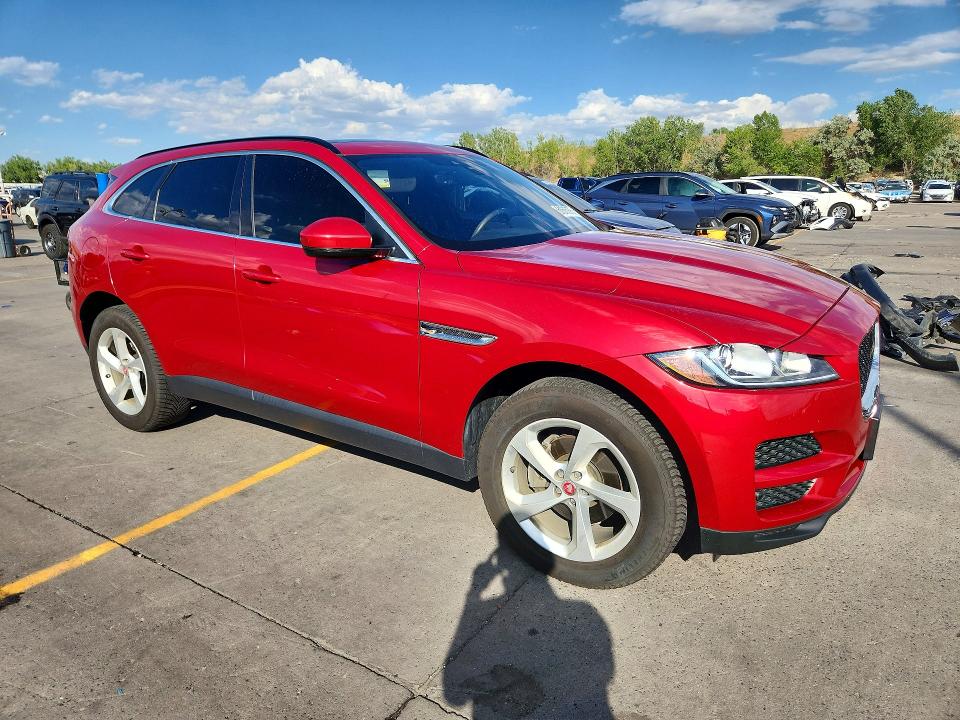 Продаж на аукціоні авто 2019 Jaguar F-pace, vin: SADCJ2FX7KA606083, номер лоту: 61575976