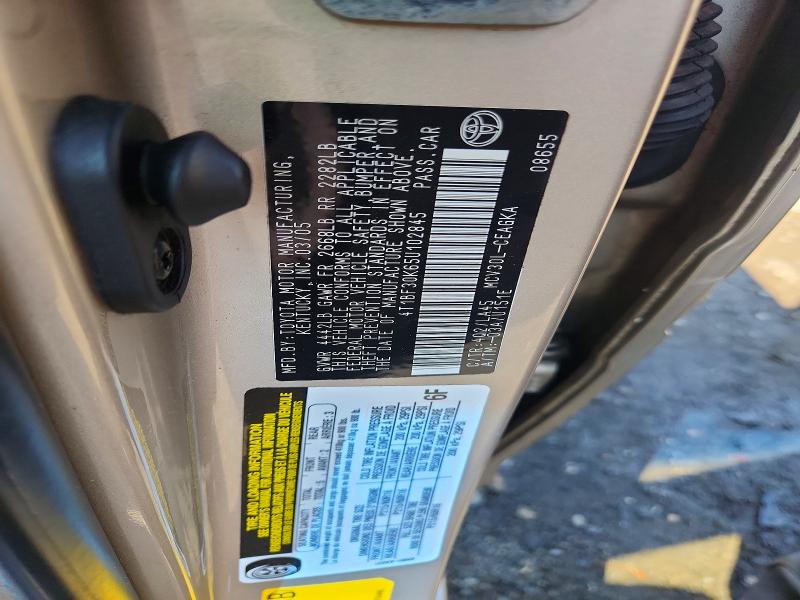 Продажа на аукционе авто 2005 Toyota Camry, vin: 4T1BF30K65U102845, номер лота: 63480706
