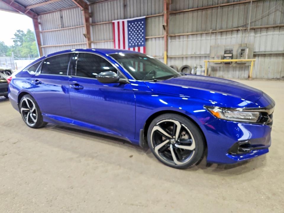 62041276 :رقم المزاد ، 1HGCV1F39NA121831 vin ، 2022 Honda Accord مزاد بيع
