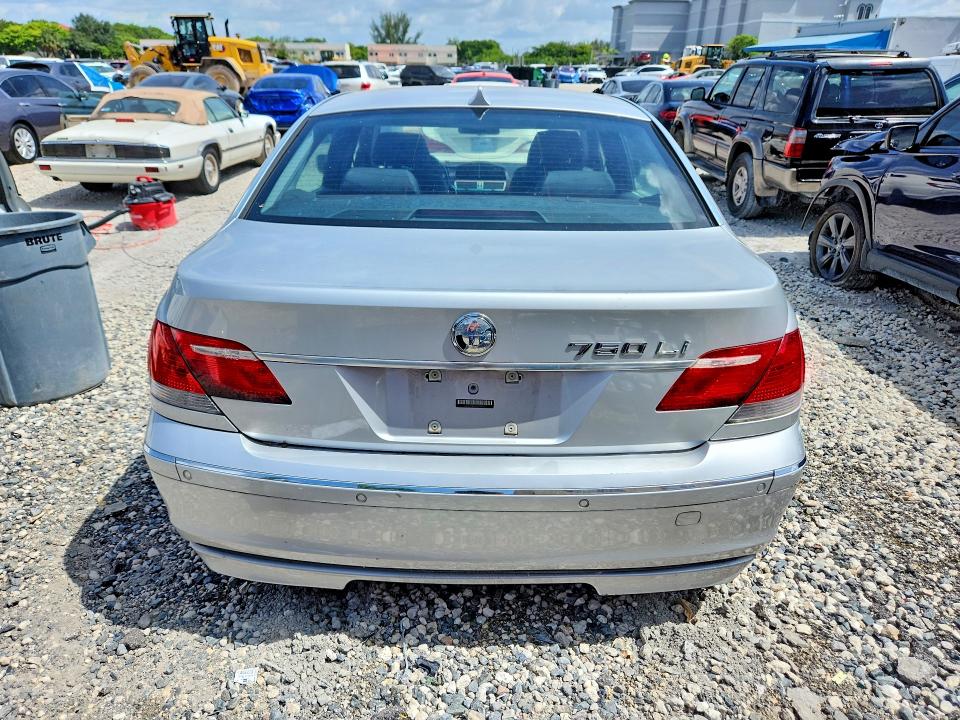 2006 Bmw 750 მანქანა იყიდება აუქციონზე, vin: WBAHN83556DT60972, აუქციონის ნომერი: 63466366