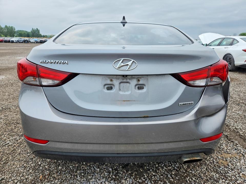 Продажа на аукционе авто 2014 Hyundai Elantra, vin: KMHDH4AH6EU216713, номер лота: 62784326
