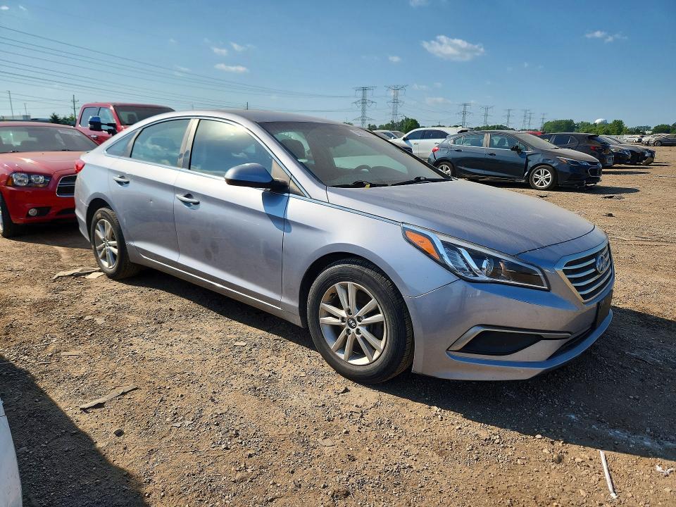 2016 Hyundai Sonata მანქანა იყიდება აუქციონზე, vin: 5NPE24AF7GH274643, აუქციონის ნომერი: 60570886