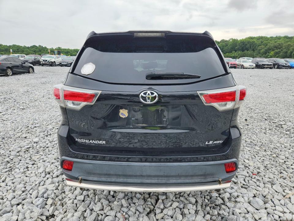 Продаж на аукціоні авто 2015 Toyota Highlander, vin: 5TDBKRFH5FS173961, номер лоту: 60434666