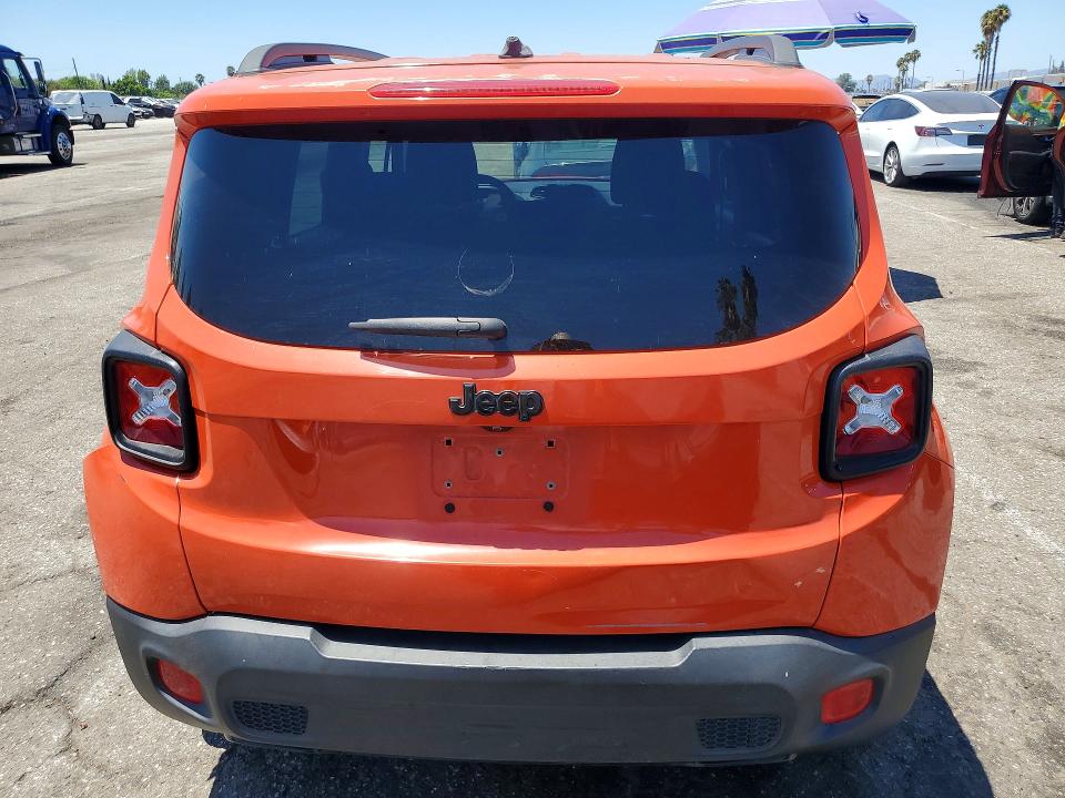 2017 Jeep Renegade მანქანა იყიდება აუქციონზე, vin: ZACCJABB9HPF64153, აუქციონის ნომერი: 61638146