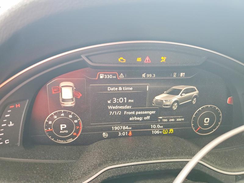 Продаж на аукціоні авто 2017 Audi Q7, vin: WA1VAAF72HD011111, номер лоту: 59366716