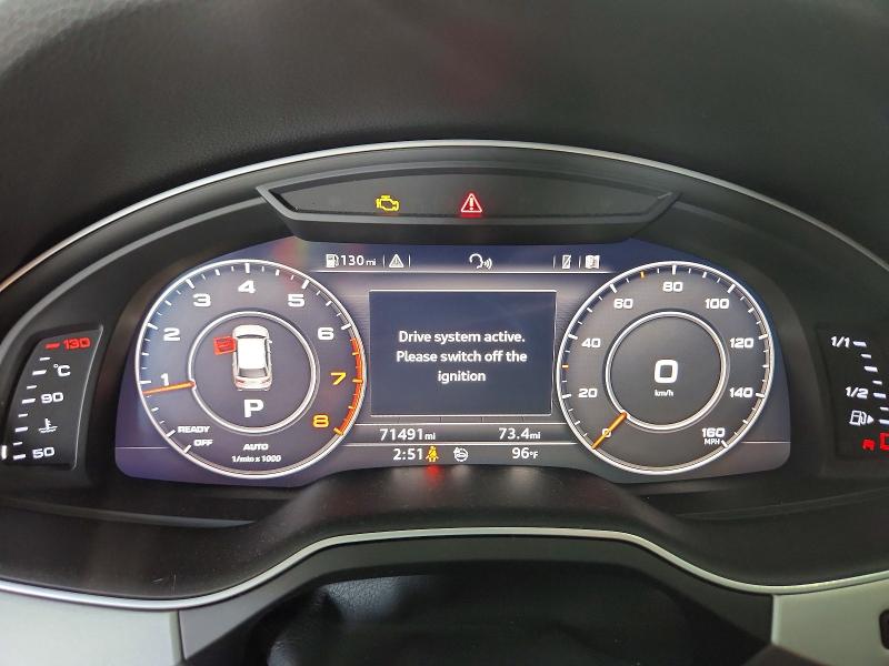 58157586 :رقم المزاد ، WA1VAAF79KD016507 vin ، 2019 Audi Q7 مزاد بيع