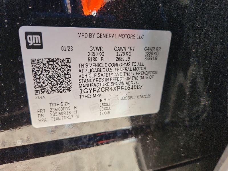 Aukcja sprzedaży 2023 Cadillac Xt4, vin: 1GYFZCR4XPF164087, numer aukcji: 59920816