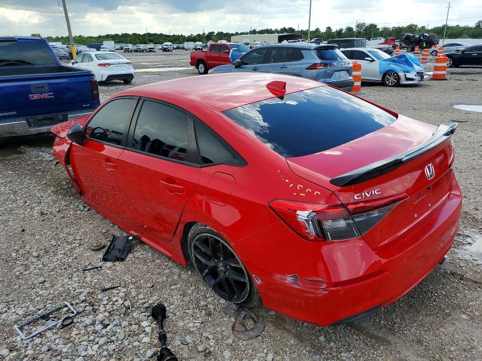 60179136 :رقم المزاد ، 2HGFE2F54NH562398 vin ، 2022 Honda Civic مزاد بيع