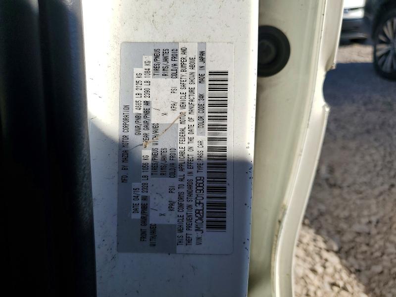 Aukcja sprzedaży 2015 Mazda 5, vin: JM1CW2BL3F0190609, numer aukcji: 60065566