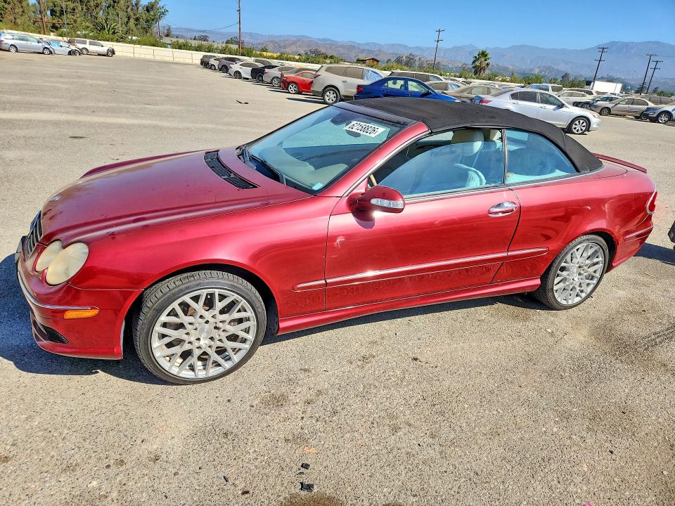 62158826 :رقم المزاد ، WDBTK75G14T005040 vin ، 2004 Mercedes-benz Clk مزاد بيع