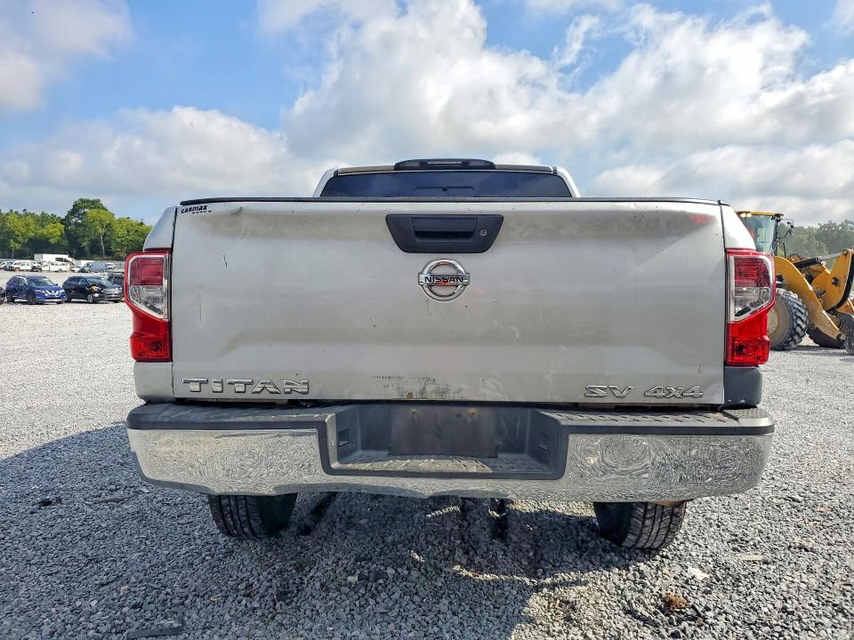 2017 Nissan Titan მანქანა იყიდება აუქციონზე, vin: 1N6AA1EJ8HN573281, აუქციონის ნომერი: 61493766