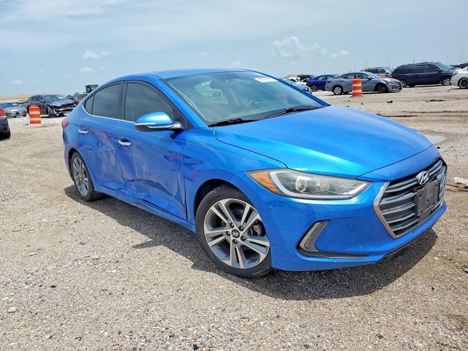 61420076 :رقم المزاد ، KMHD84LFXHU359910 vin ، 2017 Hyundai Elantra مزاد بيع