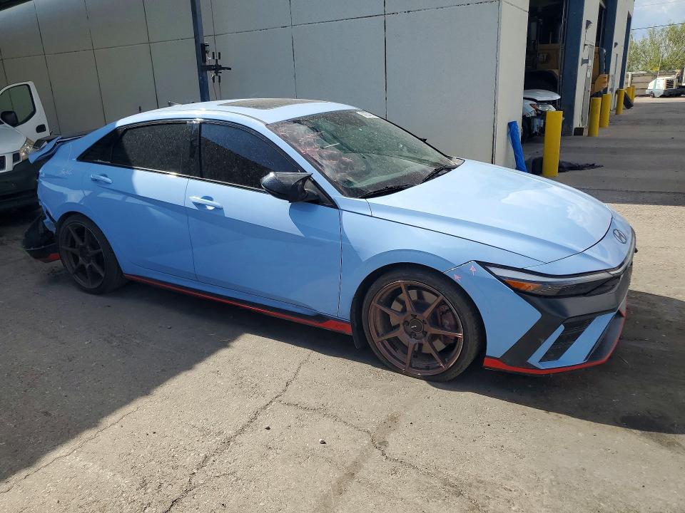 2025 Hyundai Elantra N მანქანა იყიდება აუქციონზე, vin: KMHLW4DK8SU026254, აუქციონის ნომერი: 60654016