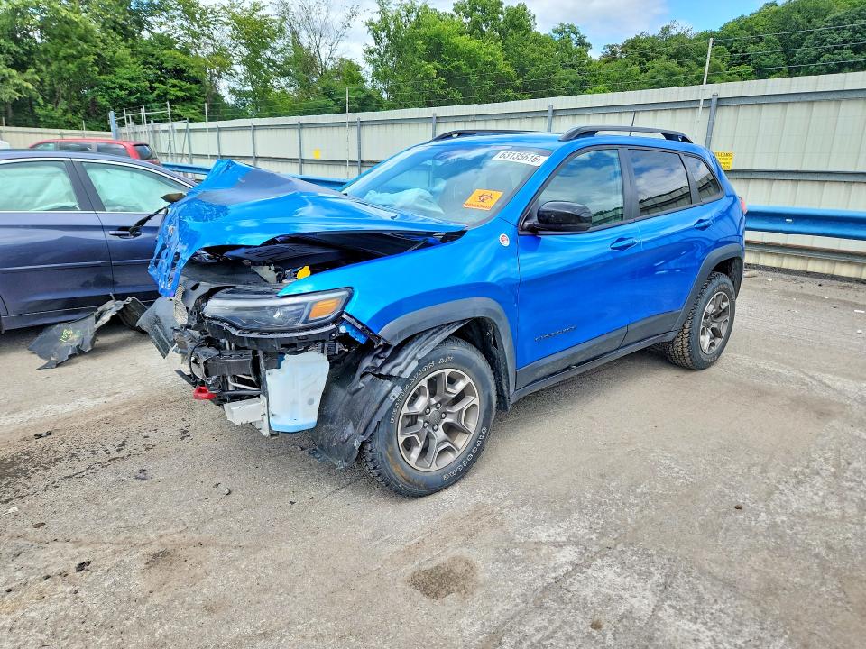 2022 Jeep Cherokee მანქანა იყიდება აუქციონზე, vin: 1C4PJMBX5ND532549, აუქციონის ნომერი: 63135616