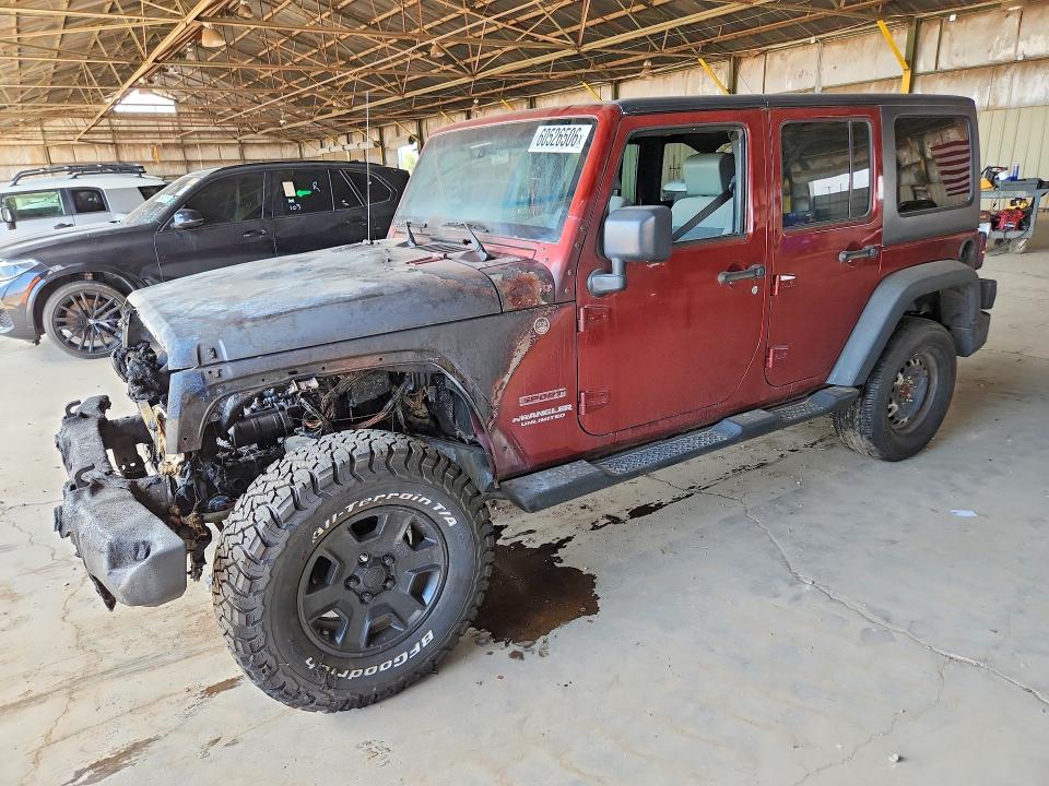 Auction sale of the 2010 Jeep Wrangler Unlimited, vin: 1J4BA3H18AL130994, lot number: 60526506