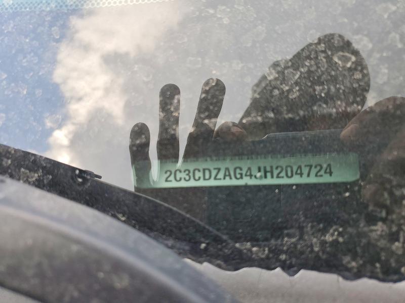 2018 Dodge Challenger მანქანა იყიდება აუქციონზე, vin: 2C3CDZAG4JH204724, აუქციონის ნომერი: 59314056