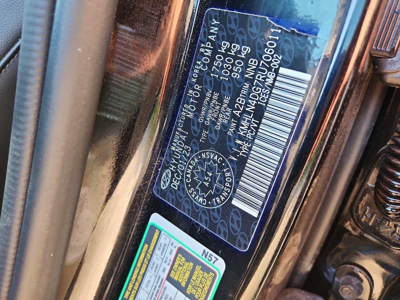 Продажа на аукционе авто 2024 Hyundai Elantra, vin: KMHLN4DG7RU706011, номер лота: 60530166