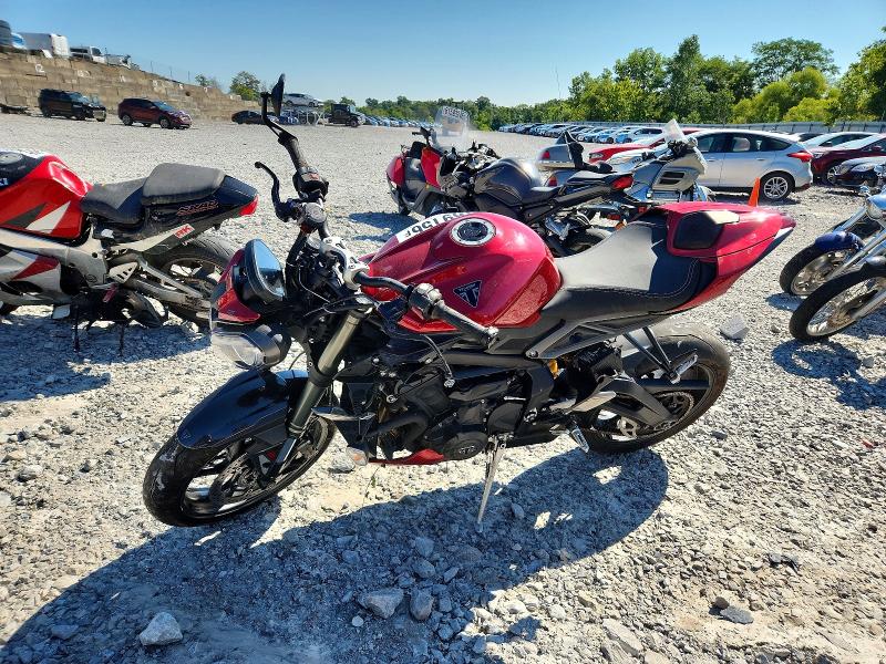 63169156 :رقم المزاد ، SMTA614KXRTBU2862 vin ، 2024 Triumph Motorcycle Street Triple مزاد بيع