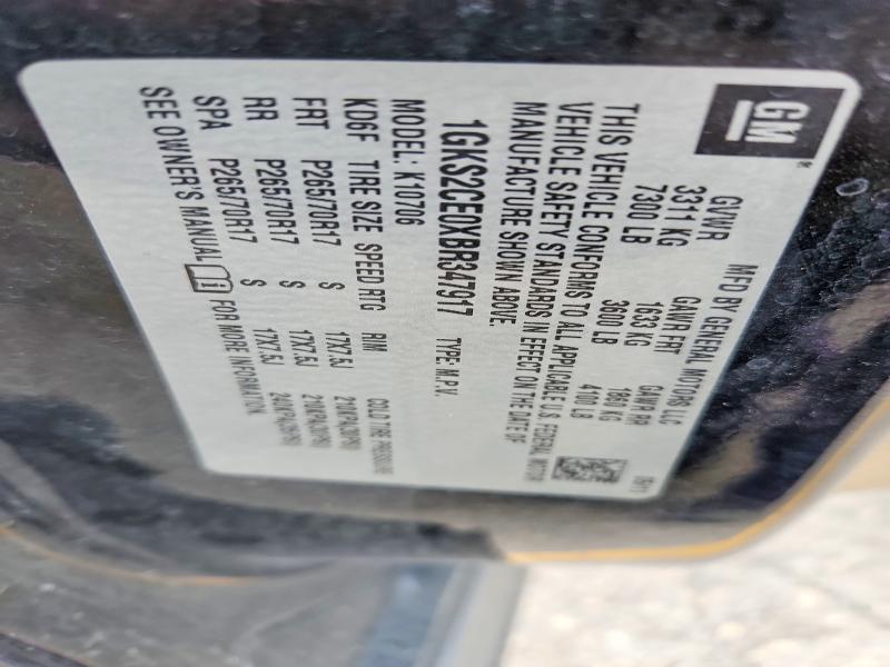Продаж на аукціоні авто 2011 Gmc Yukon, vin: 1GKS2CE0XBR347917, номер лоту: 60876126