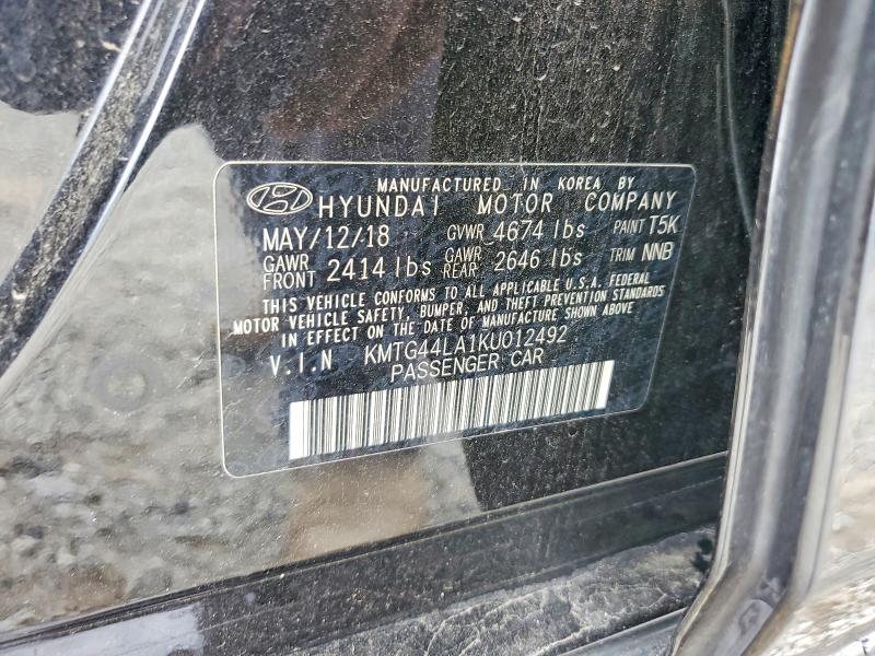 Продажа на аукционе авто 2019 Genesis G70, vin: KMTG44LA1KU012492, номер лота: 60660466