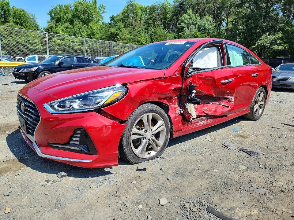 2018 Hyundai Sonata მანქანა იყიდება აუქციონზე, vin: 5NPE34AF0JH606233, აუქციონის ნომერი: 60660706