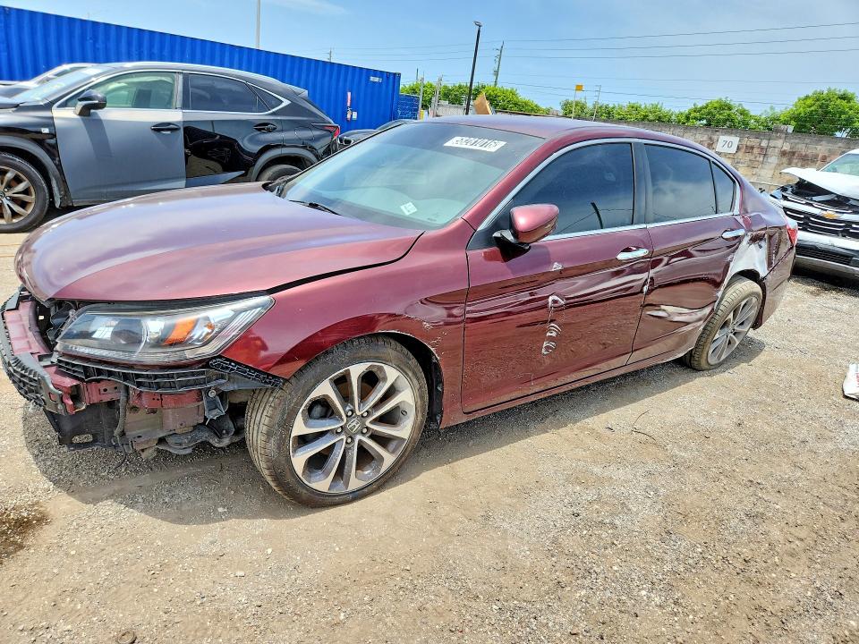 Продаж на аукціоні авто 2013 Honda Accord, vin: 1HGCR2F53DA054010, номер лоту: 58281016