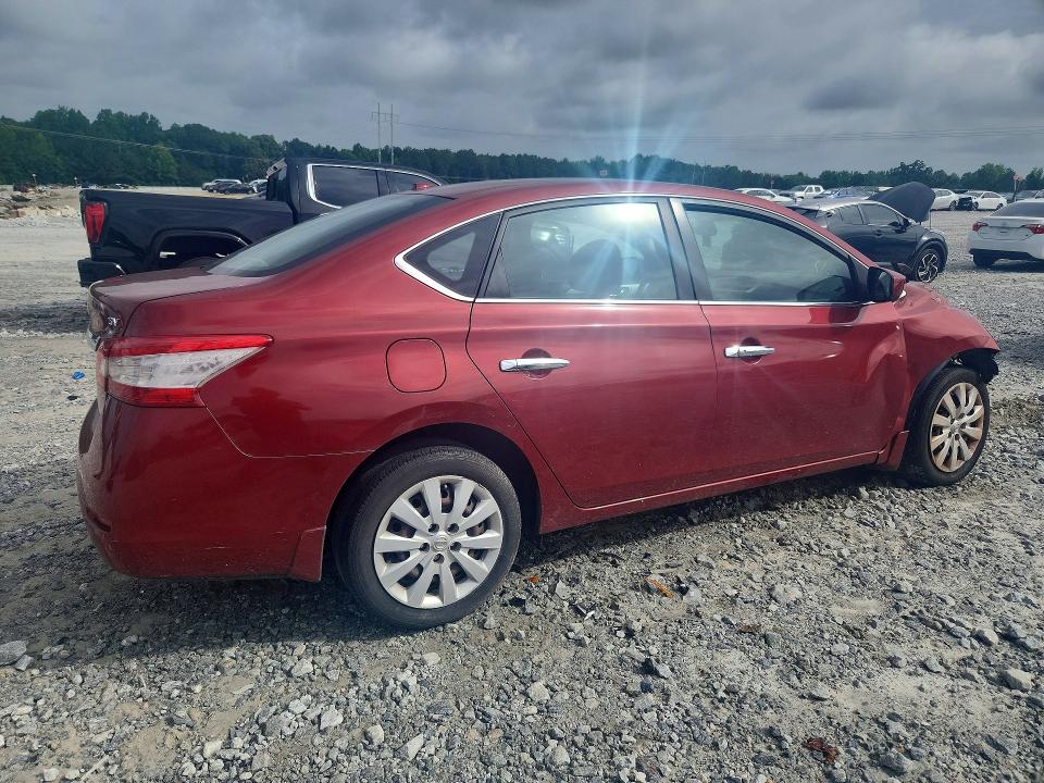 Aukcja sprzedaży 2015 Nissan Sentra, vin: 3N1AB7AP3FL689548, numer aukcji: 62454626