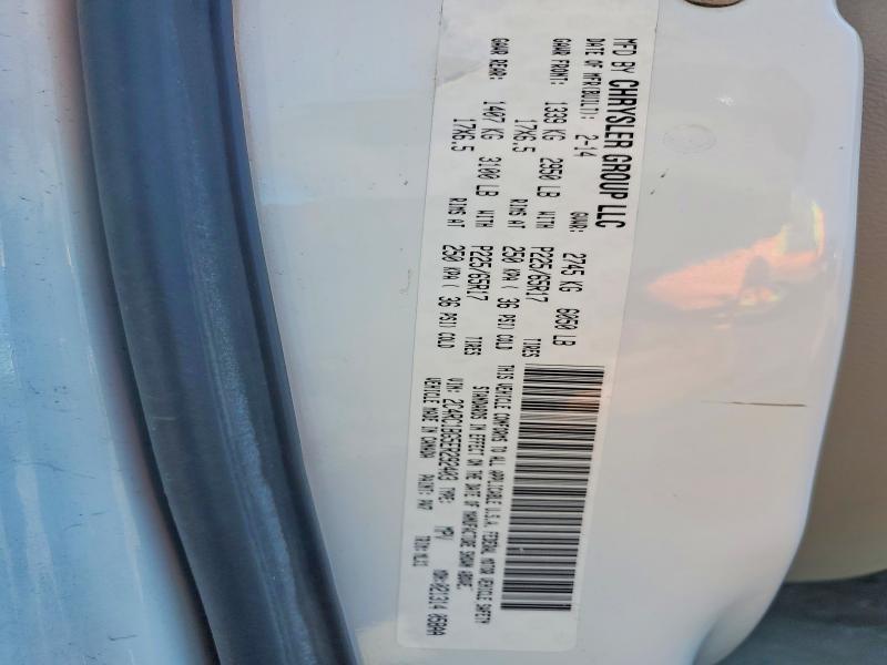 Продаж на аукціоні авто 2014 Chrysler Town & Country, vin: 2C4RC1BG5ER292403, номер лоту: 60035766