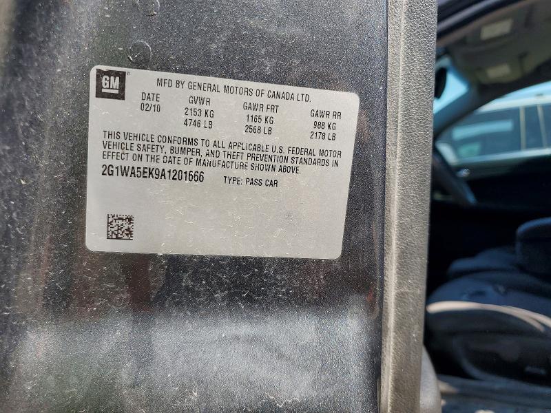 Продажа на аукционе авто 2010 Chevrolet Impala, vin: 2G1WA5EK9A1201666, номер лота: 60620606